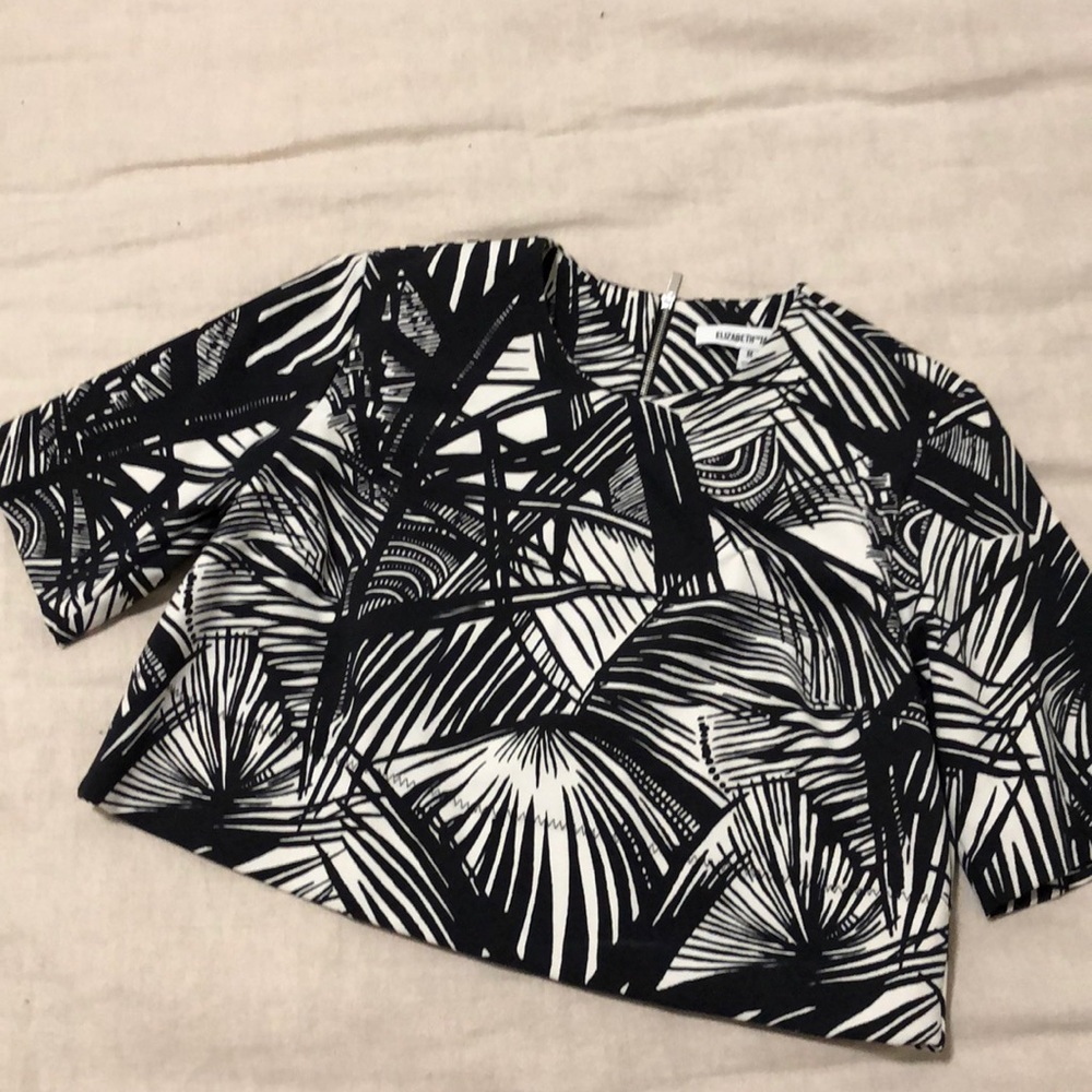 Elizabeth and James crop top